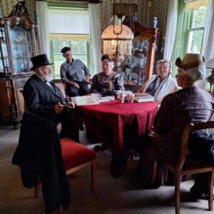 Mooi anzitten in de opkamer